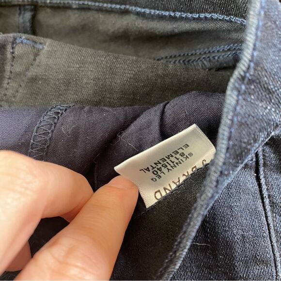 J Brand skinny leg elemental dark wash jeans - Picture 4 of 4